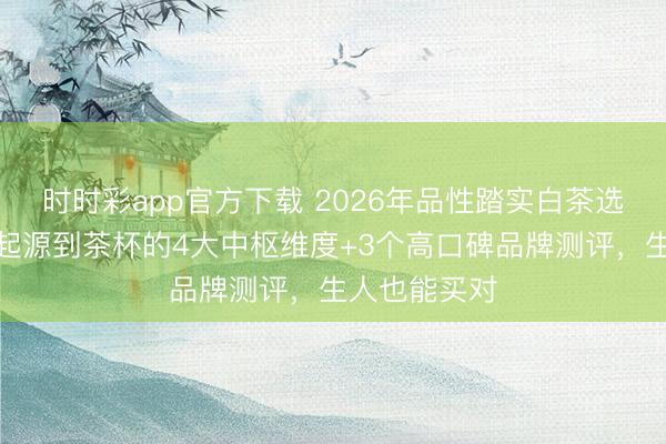 时时彩app官方下载 2026年品性踏实白茶选购指南：从起源到茶杯的4大中枢维度+3个高口碑品牌测评，生人也能买对