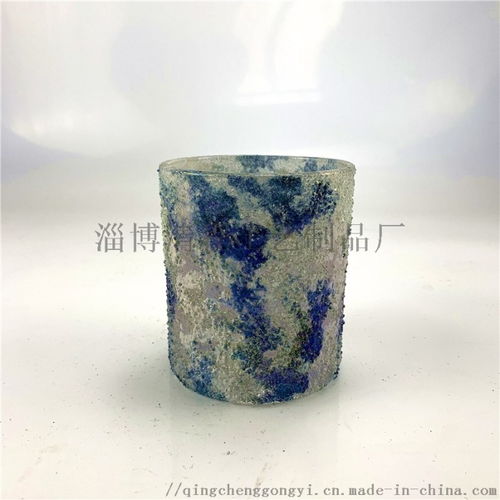 北欧彩色玻璃杯烛台现代家居浪漫烛光手工diy蜡杯厂家 批发价格 淄博清程工艺制品厂,移动站