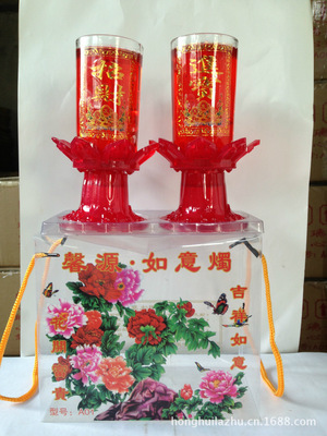 【馨源A01系列水晶酥油烛】价格,厂家,图片,其他节庆婚庆用品,台州市黄岩弘慧工艺蜡烛厂-