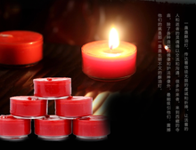 一箱包邮 28粒梅花粒酥油烛 无烟蜡烛 燃4小时 28粒酥油灯过年烛