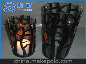 玻璃金属烛台供应商,价格,玻璃金属烛台批发市场 