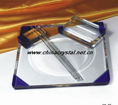 水晶餐具与烛光艺术 浦江县艺佳水晶制品厂的匠心之作